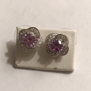 Cubic Zirconia earrings-NWOT